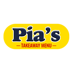 Pia's Takeaway logo.